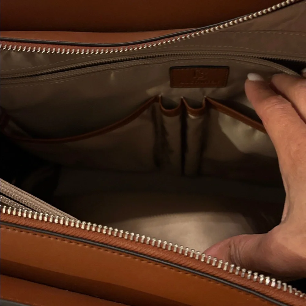 Bostanten Elegant Briefcase - Gold and Black
